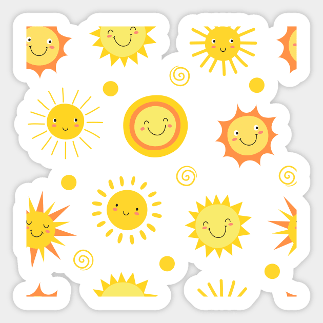 Happy Sun Sticker by edwardecho